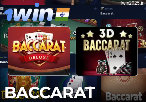 Baccarat at 1win Online Casino