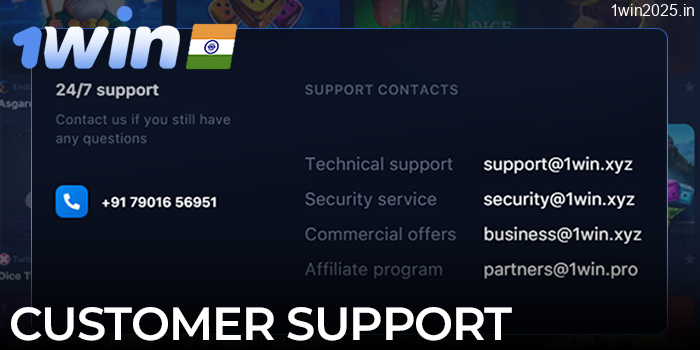 1win Customer Support - Where to get help and support
