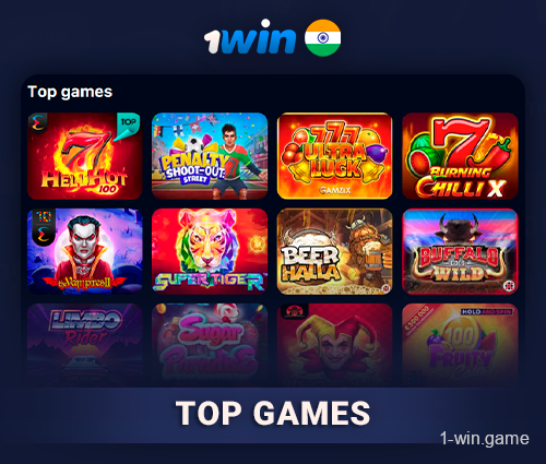 Top Games in 1Win Casino