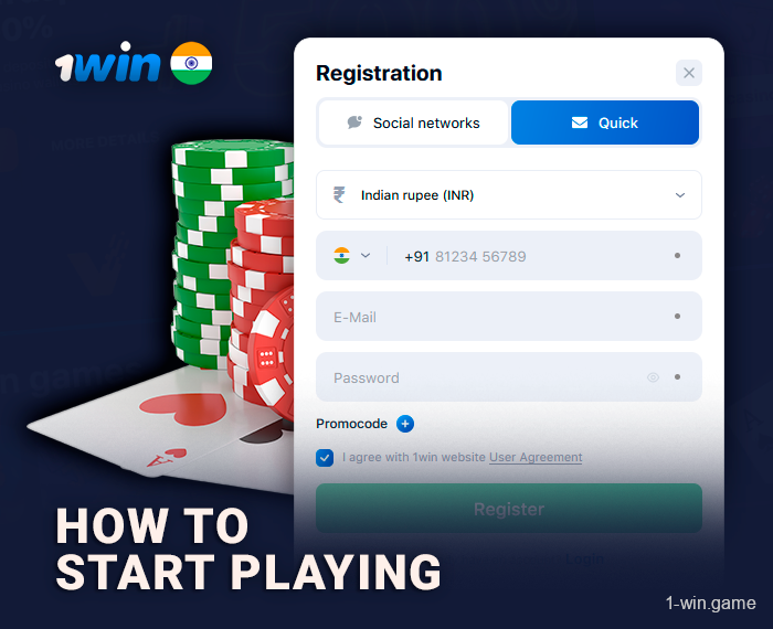 Play Live Games at 1win - How to Start