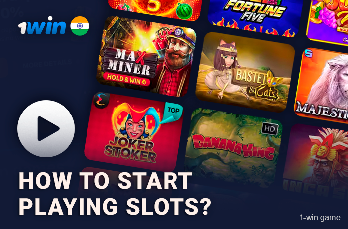 Start a 1win slots in India