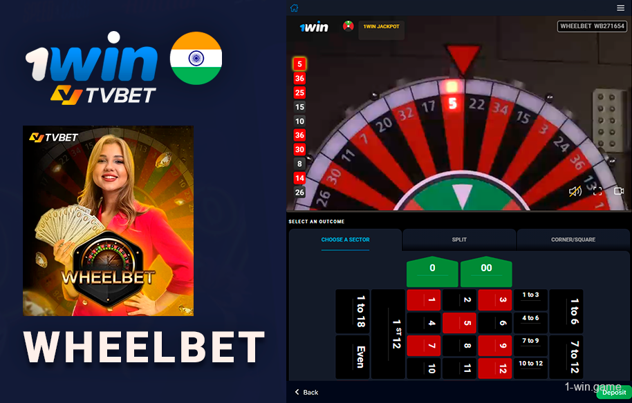 Wheelbet - 1Win TVBet Live Game