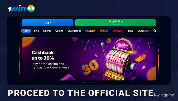 Open 1Win Official Website to start betting in Live